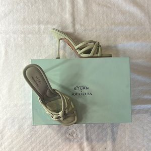 NIB Barbara Sturm x Aquazzura mule
